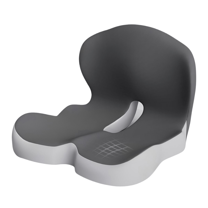 Ergonomic Seat Cushion with Lumbar Support for Enhanced Comfort | Ideal for Office, Travel, and Driving 9