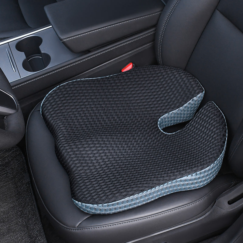 Ergonomic Seat Cushion with Memory Foam & Non-Slip Bottom | Triangular Shape for Pressure Relief and Comfort 0