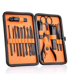 Essential Collection | Men's Manicure Set with 15-Piece Travel Kit for Professional Grooming 1