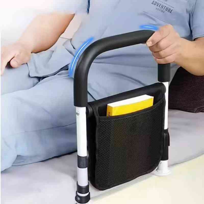 Essential Safety Rails | Bedside Support for Seniors with Adjustable Height | Ergonomic Design for Fall Prevention 0