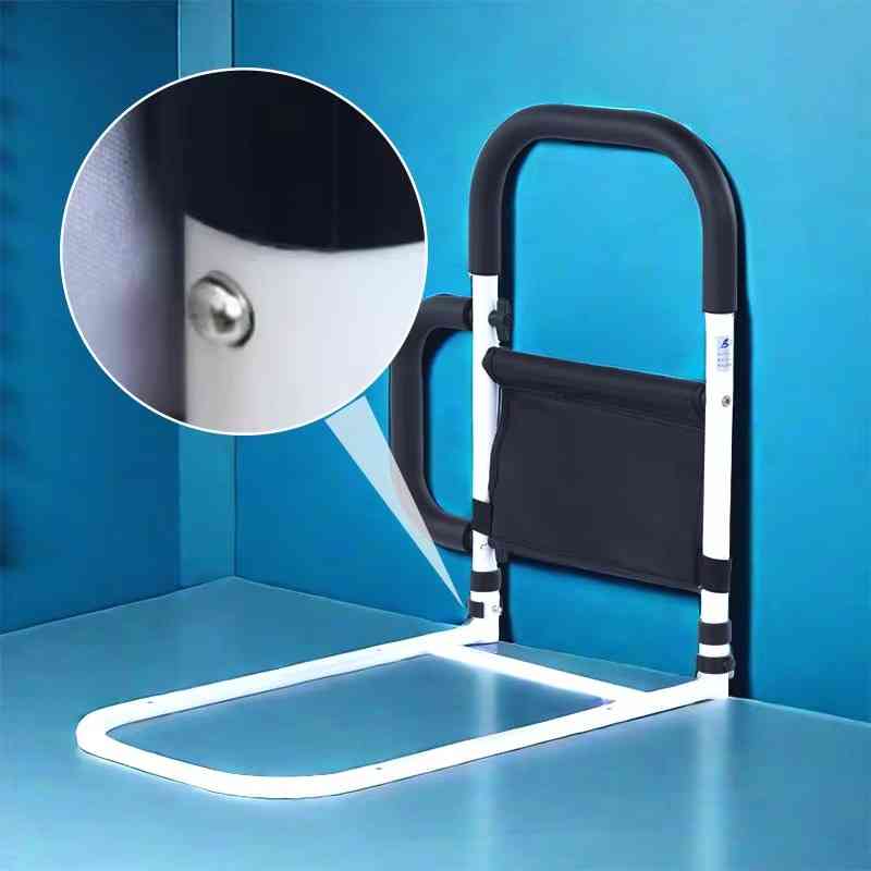 Essential Safety Rails | Bedside Support for Seniors with Adjustable Height | Ergonomic Design for Fall Prevention 6