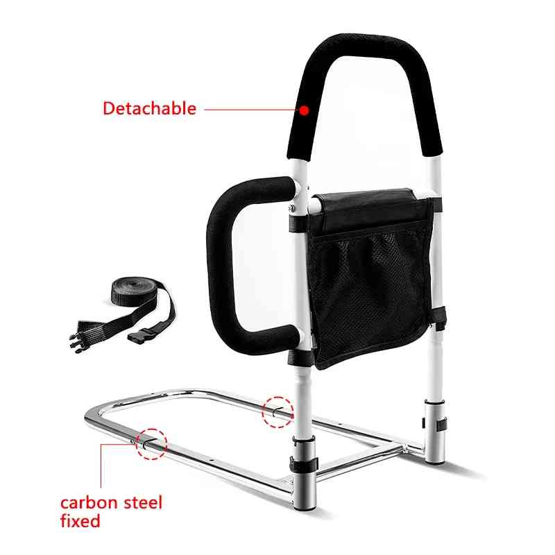 Essential Safety Rails | Bedside Support for Seniors with Adjustable Height | Ergonomic Design for Fall Prevention 8