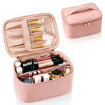 Essential Travel Makeup Organizer with Adjustable Dividers | Spacious Design for On-the-Go Beauty 10
