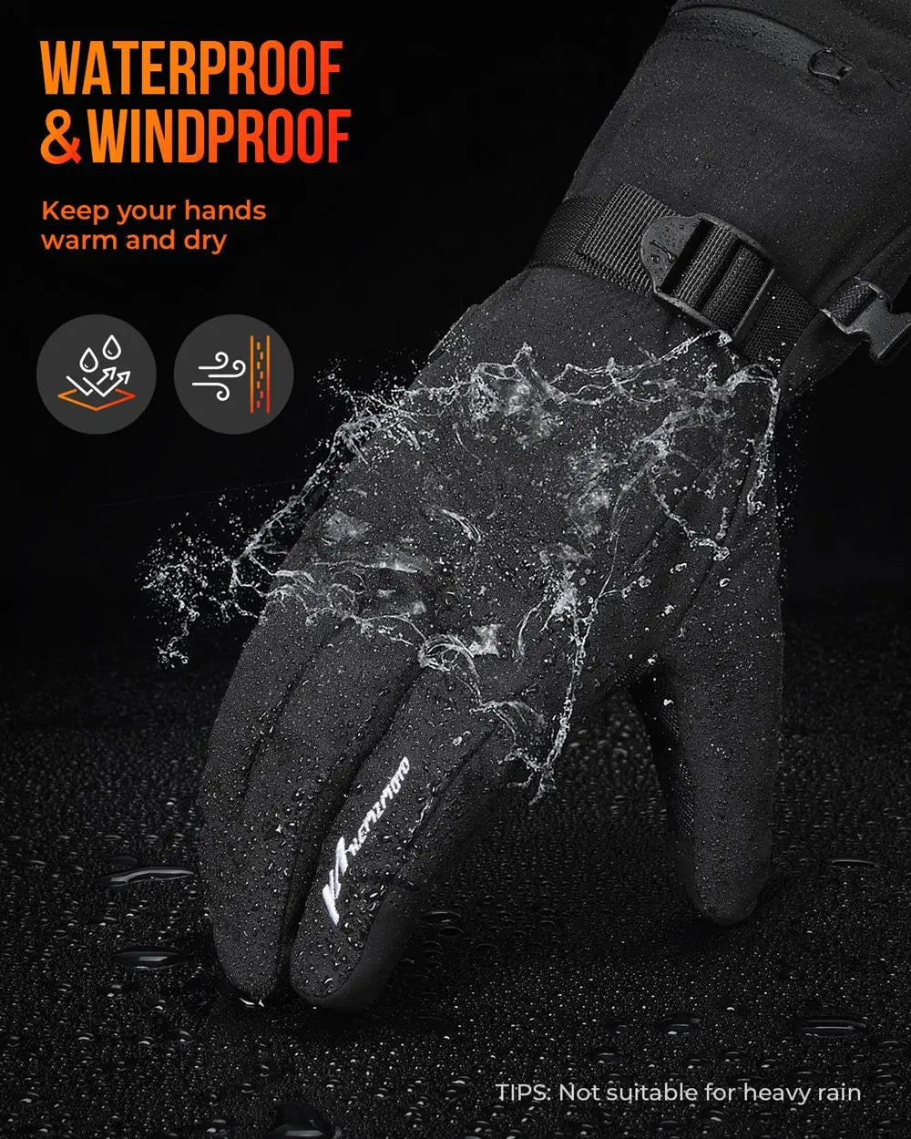 Essential Winter Gear | Waterproof Snow Gloves for Ultimate Warmth | Perfect for Skiing and Outdoor Activities 4