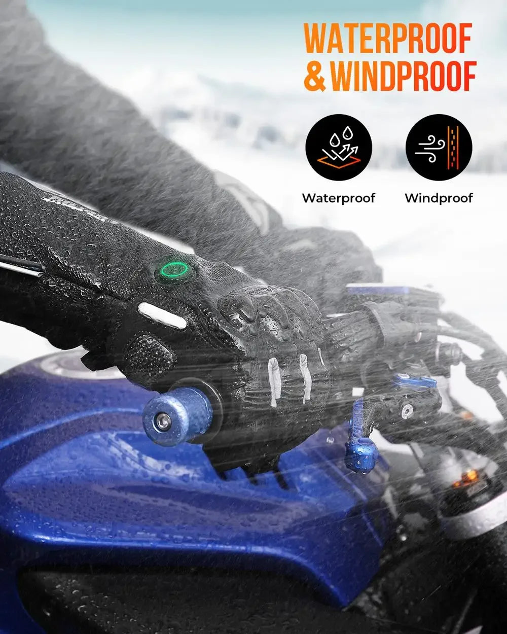 Essential Winter Gear | Waterproof Snow Gloves for Ultimate Warmth | Perfect for Skiing and Outdoor Activities 8