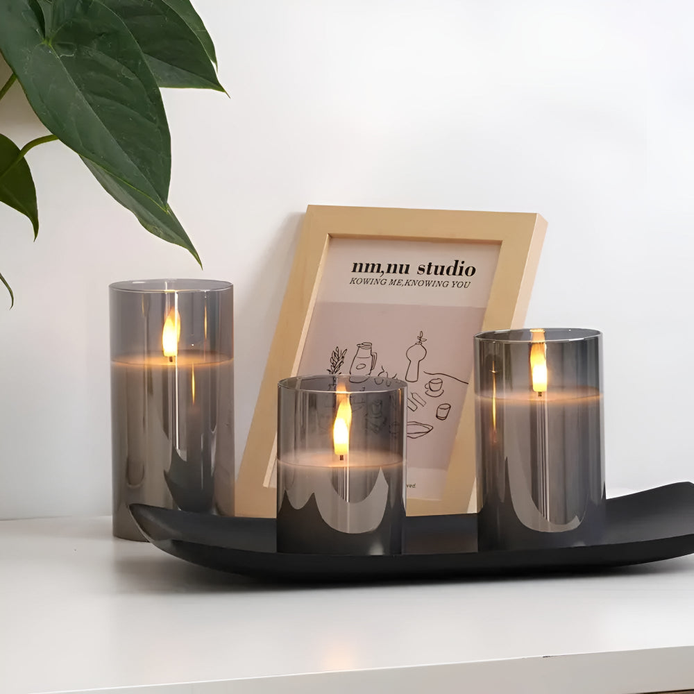 Ethereal 3D Flameless Candle Set with Remote Control | Safe and Elegant Lighting for Any Occasion 4