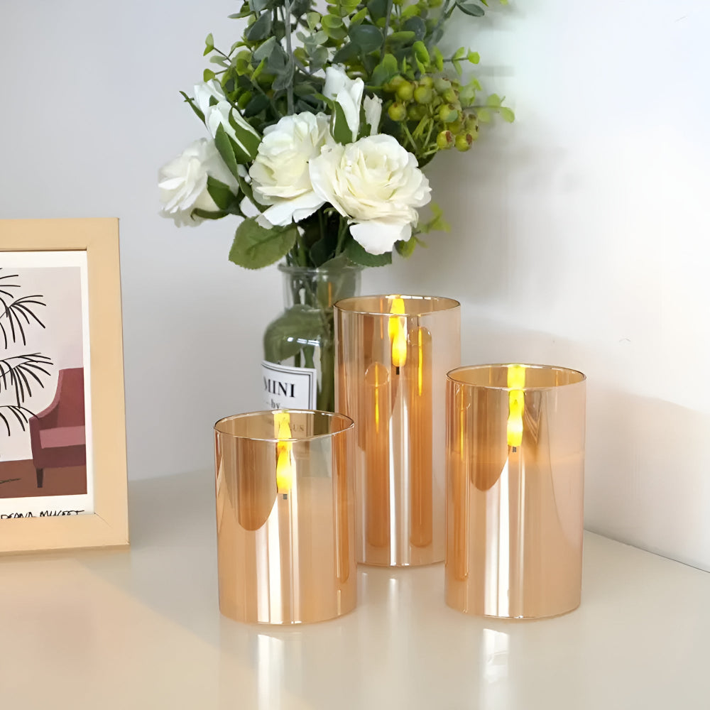 Ethereal 3D Flameless Candle Set with Remote Control | Safe and Elegant Lighting for Any Occasion 5
