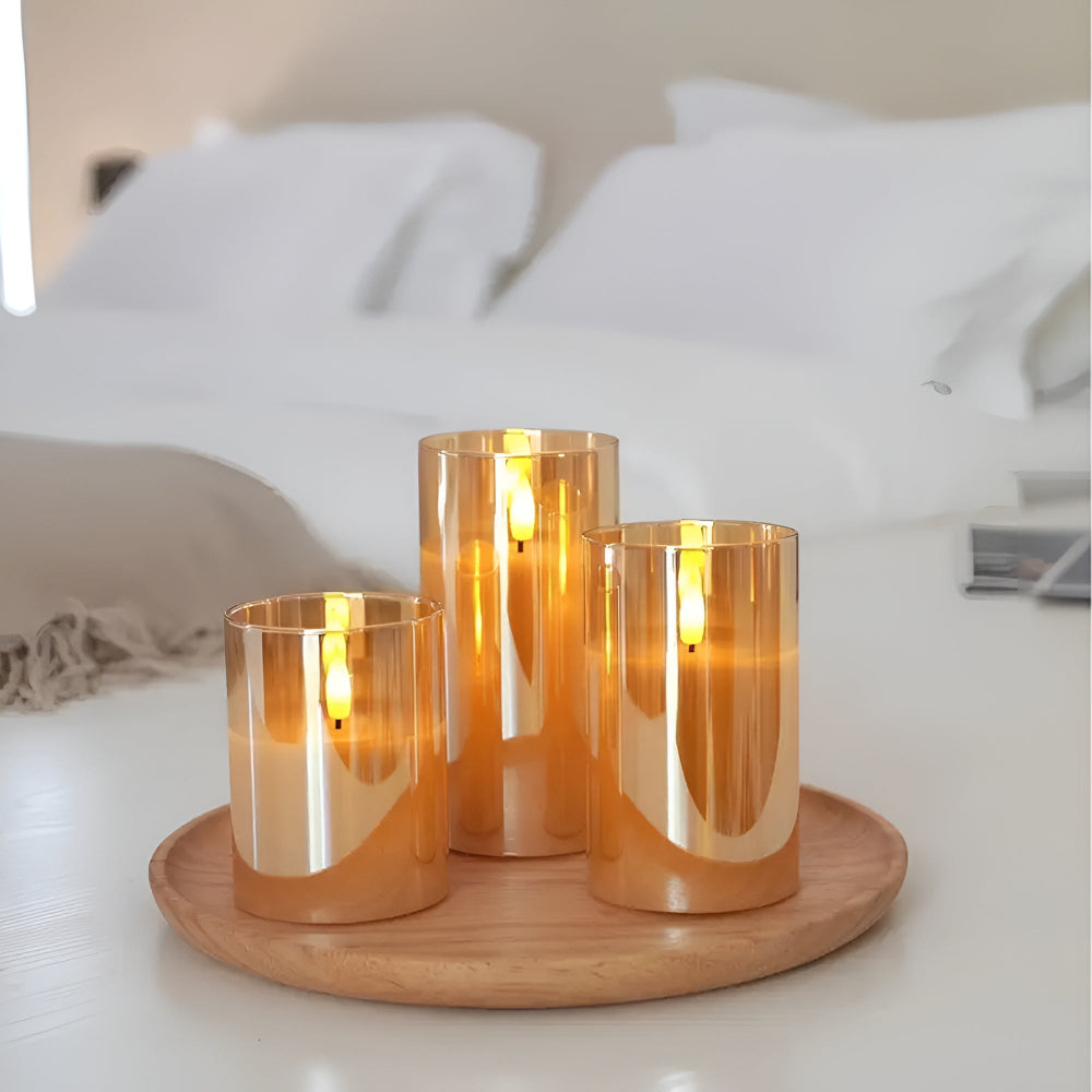 Ethereal 3D Flameless Candle Set with Remote Control | Safe and Elegant Lighting for Any Occasion 8