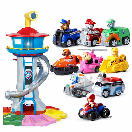 Exciting Kids Toy Car Playset | Slide Tower Racing Track with Tool-Free Setup | Imaginative Fun for Ages 4+ 5
