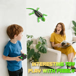 Exciting Remote Control Lizard Robot with LED Eyes | Wall-Climbing Toy for Engaging Play 3