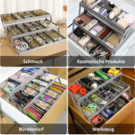 Expandable Drawer Organizer | Kitchen Drawer Organizer with 12 Adjustable Dividers | Space-Saving Design for Custom Organization 6
