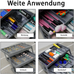 Expandable Drawer Organizer | Kitchen Drawer Organizer with 12 Adjustable Dividers | Space-Saving Design for Custom Organization 7