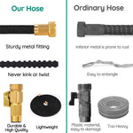 Expandable Garden Hose | 100FT Lightweight Water Hose with 8 Spray Modes | Durable & Compact for Easy Storage 5