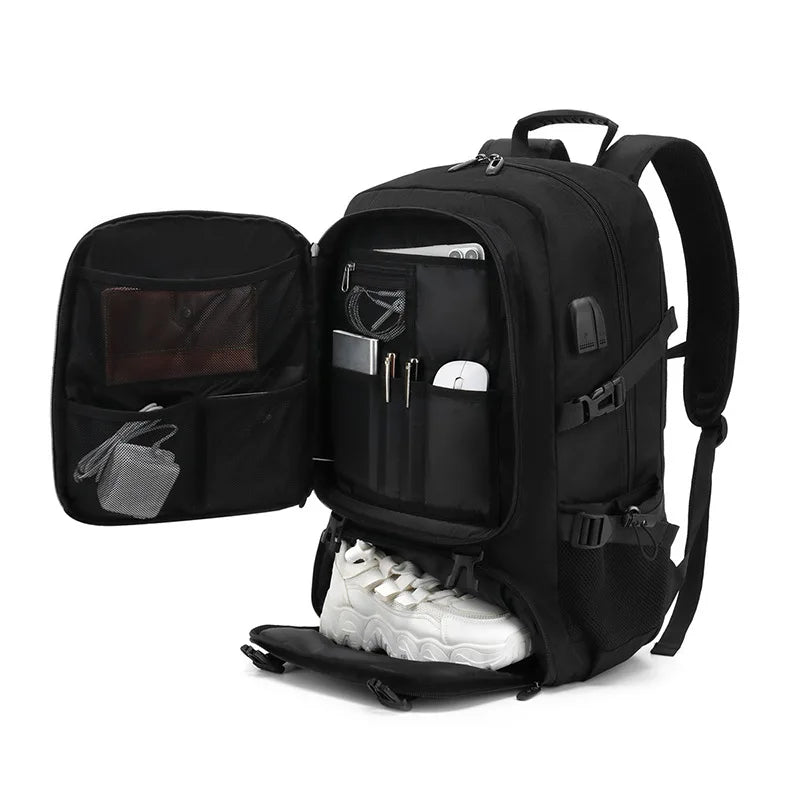 Explorer's Choice | Travel Backpack Pro with Expandable Design | Ergonomic Comfort for Adventurers 0