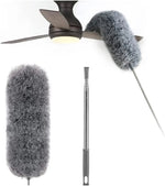 Extendable Microfiber Duster with Flexible Head for High Ceilings | Telescopic Cleaning Tool for Effortless Dusting 6