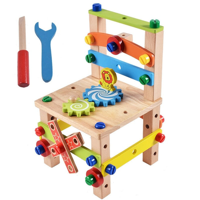 Montessori Toys for Preschoolers, Wooden Montessori Toys, Educational Preschool Toys, Fine Motor Skill Toy for Children