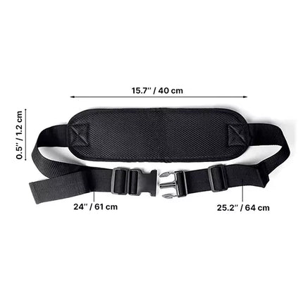 Wheelchair Seat Belt for Safety, Adjustable Breathable Mesh Lap Strap with Quick Release Buckle for Most Wheelchairs