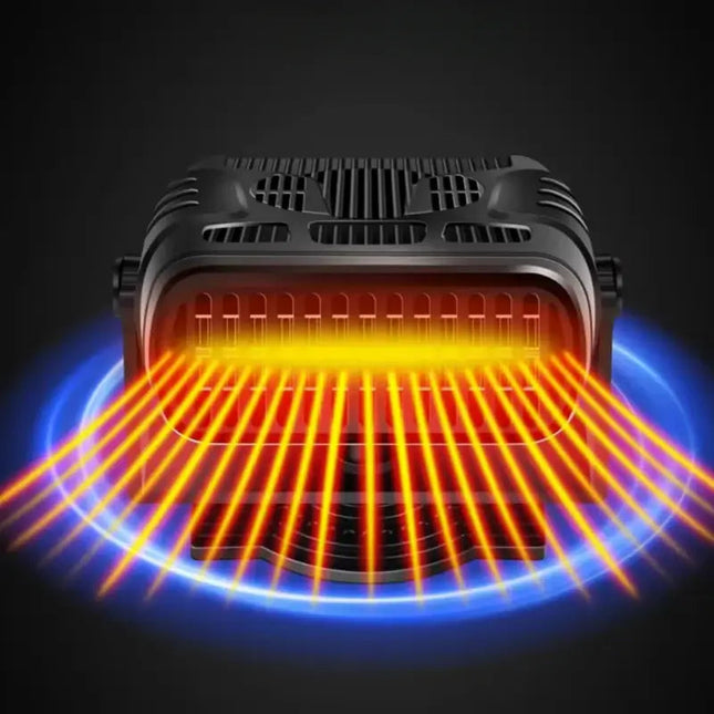 Portable Car Heater for Winter, Car Defroster for Windshield, 12V Car Heater with Cooling Fan