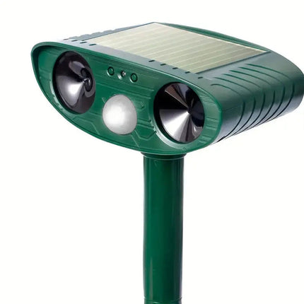 Raccoon Repellent, Solar Powered Ultrasonic Pest Repeller for Lawns – image 5