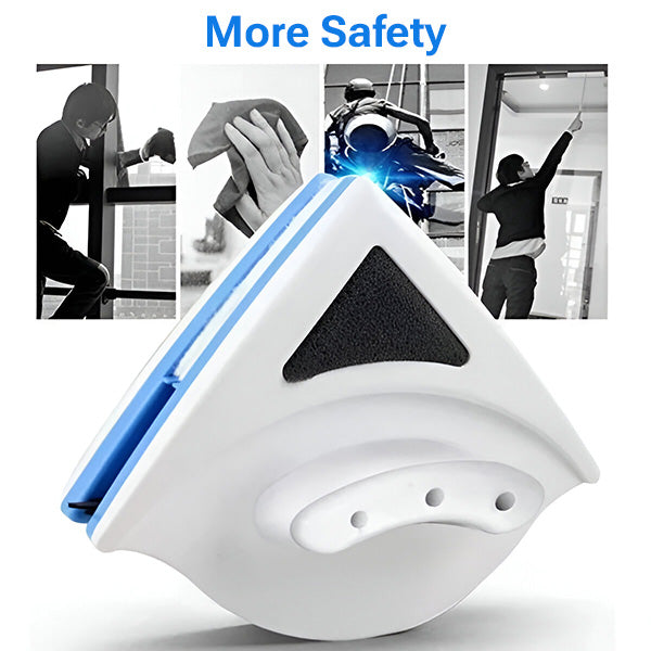 Magnetic Window Cleaner Double Sided, Window Cleaning Tool for Apartments