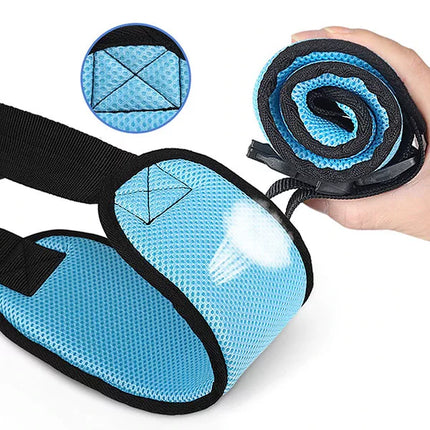 Wheelchair Seat Belt for Safety, Adjustable Breathable Mesh Lap Strap with Quick Release Buckle for Most Wheelchairs