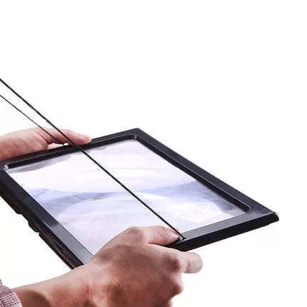 Magnifying Glass with Light, Foldable Magnifier with LED Light and Neck Loop – image 4
