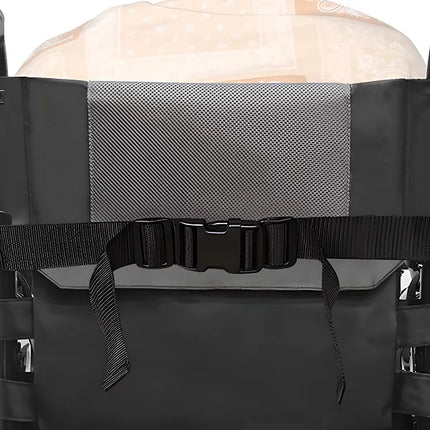 Wheelchair Seat Belt for Safety, Adjustable Breathable Mesh Lap Strap with Quick Release Buckle for Most Wheelchairs