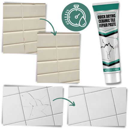 Bathtub Repair Kit, Tile Grout Repair for Cracks in Sink and Shower – image 5
