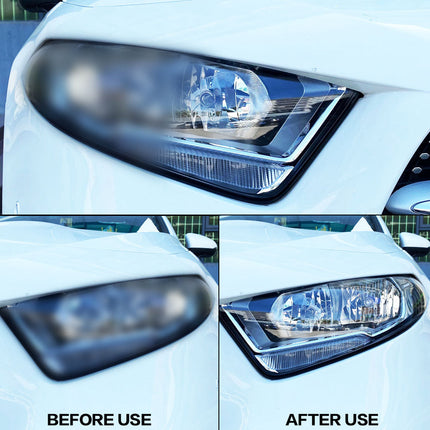 Headlight Restoration Kit with UV Coating, DIY Headlight Repair Kit