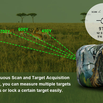 Hunting Rangefinder 1000 Yards, Laser Range Finder for Golf and Hunting – image 6