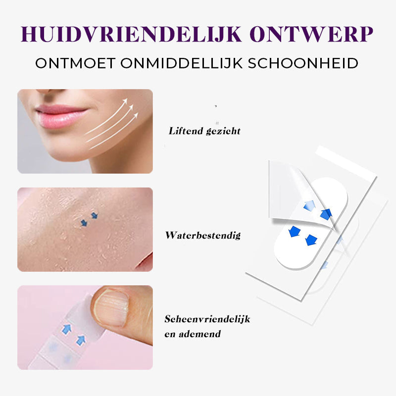 Facelift Tape | Invisible Face Lifter with Skin-Friendly Adhesion | Instant V-Shape for Youthful Appearance 7