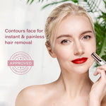 Facial Hair Removal Tool | Compact Electric Trimmer for Painless Precision 6