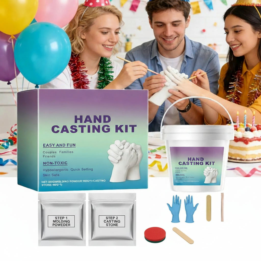Family Keepsake | Hand Casting Kit with Easy DIY Process | Perfect for Cherished Memories 0
