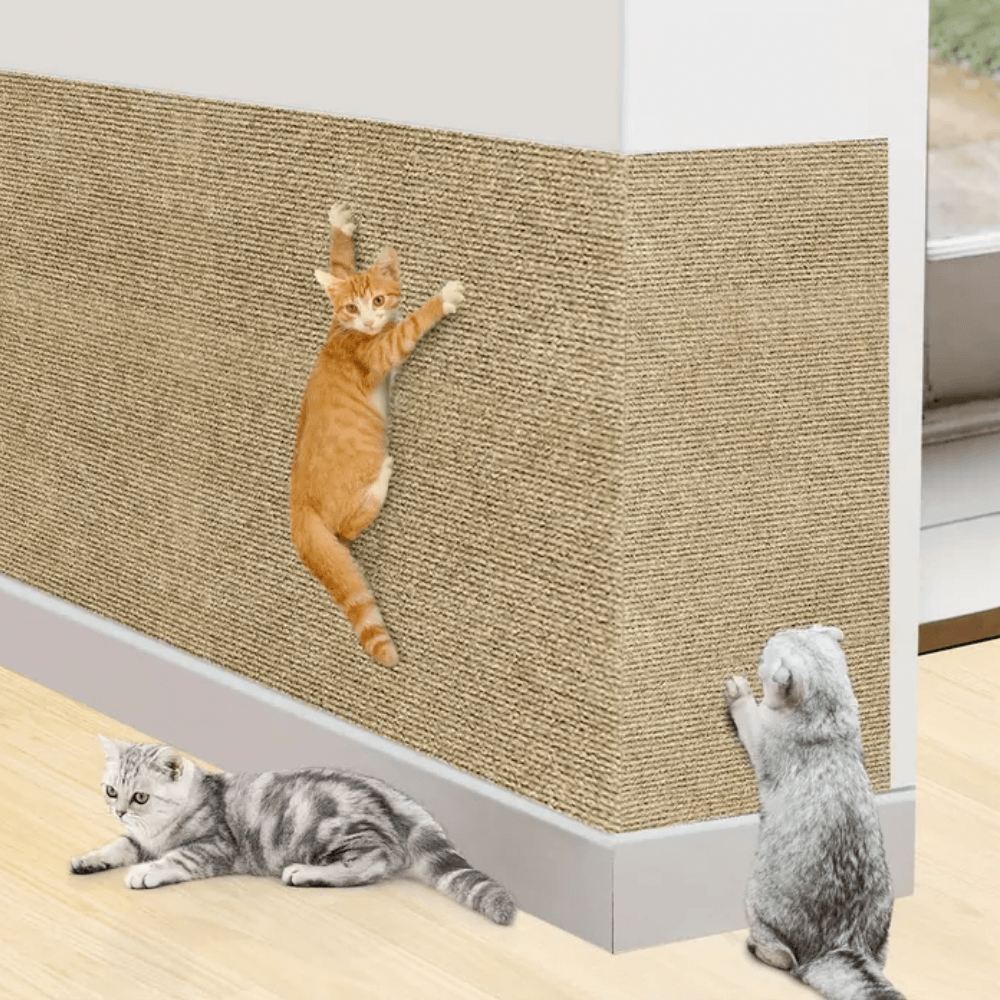 Feline Haven | Cat Scratching Pad with Durable Polyester Material | Versatile Protector for Furniture Safety 0