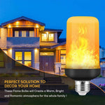 Festive Glow | LED Flame Light Lamp with 4 Modes for Stunning Ambiance 5