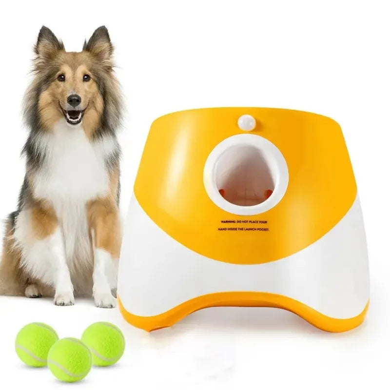 FetchPro | Rechargeable Dog Ball Launcher with Automatic Launch System | Interactive Fetch Toy for Endless Fun 0