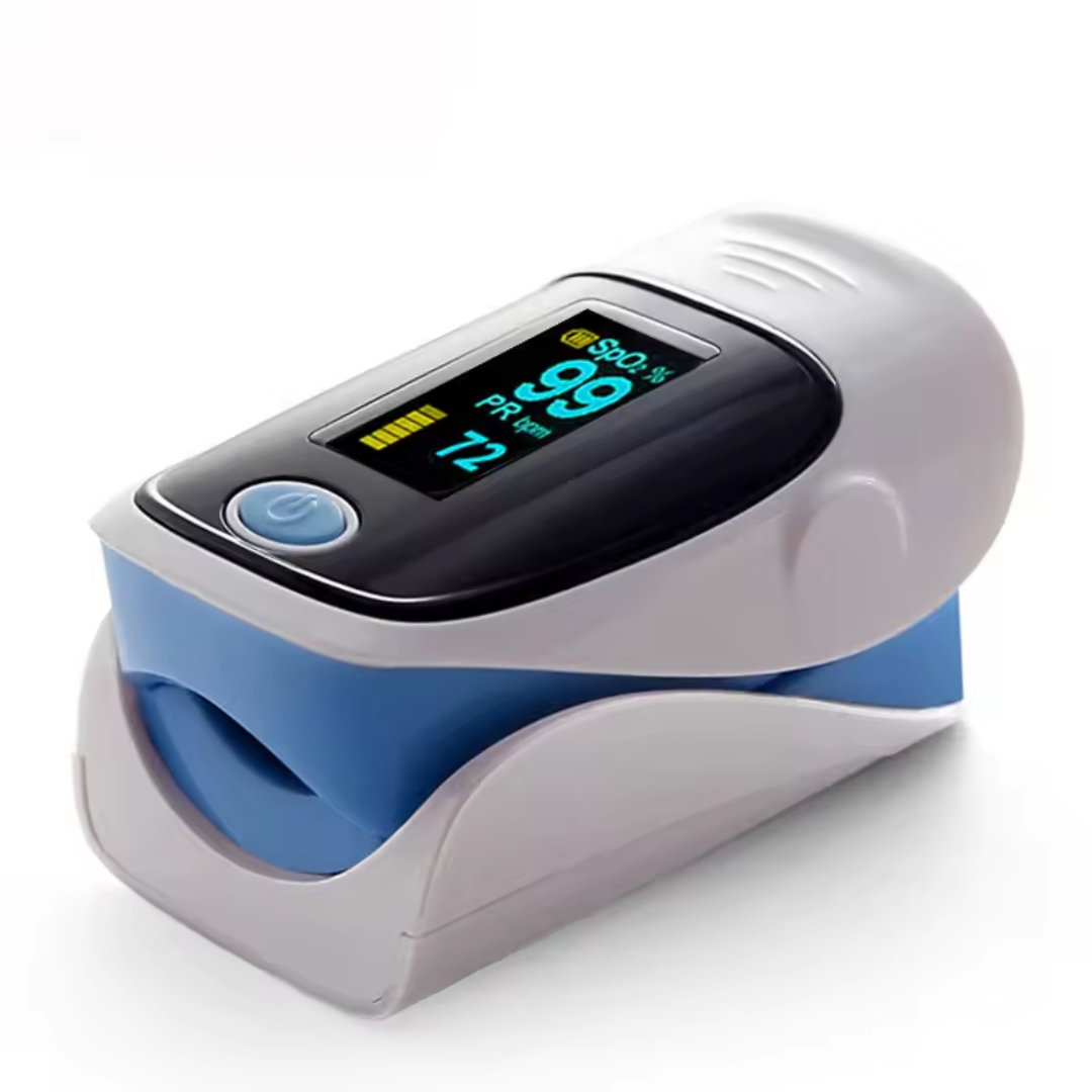 Finger Pulse Oximeter with OLED Display | Accurate Oxygen Saturation & Heart Rate Monitor 0