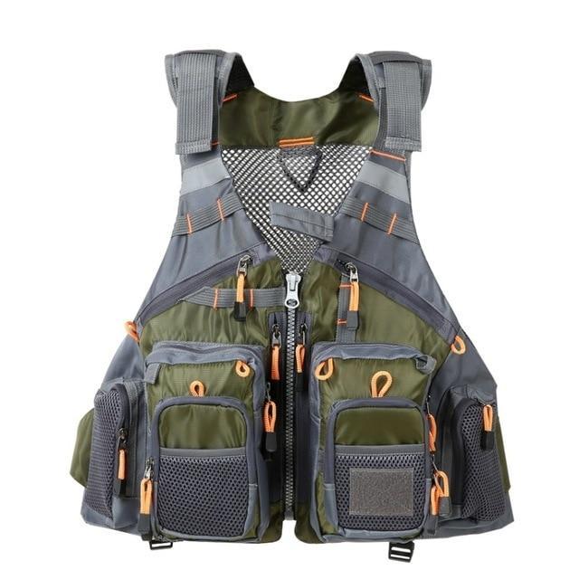 Fishing Pro | Fishing Vest with Multiple Pockets & Adjustable Fit | Ultimate Comfort for Safe Fishing Adventures 5