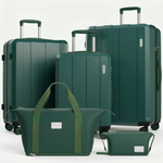 Five-Piece Luggage Set with Expandable Sections | Durable Hard-Shell Suitcases for Effortless Travel 4
