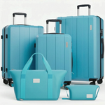 Five-Piece Luggage Set with Expandable Sections | Durable Hard-Shell Suitcases for Effortless Travel 6