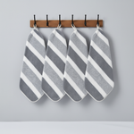 FleeceTowel | Soft Coral Fleece Towels with Quick Absorption | Modern Striped Design for Comfort 5