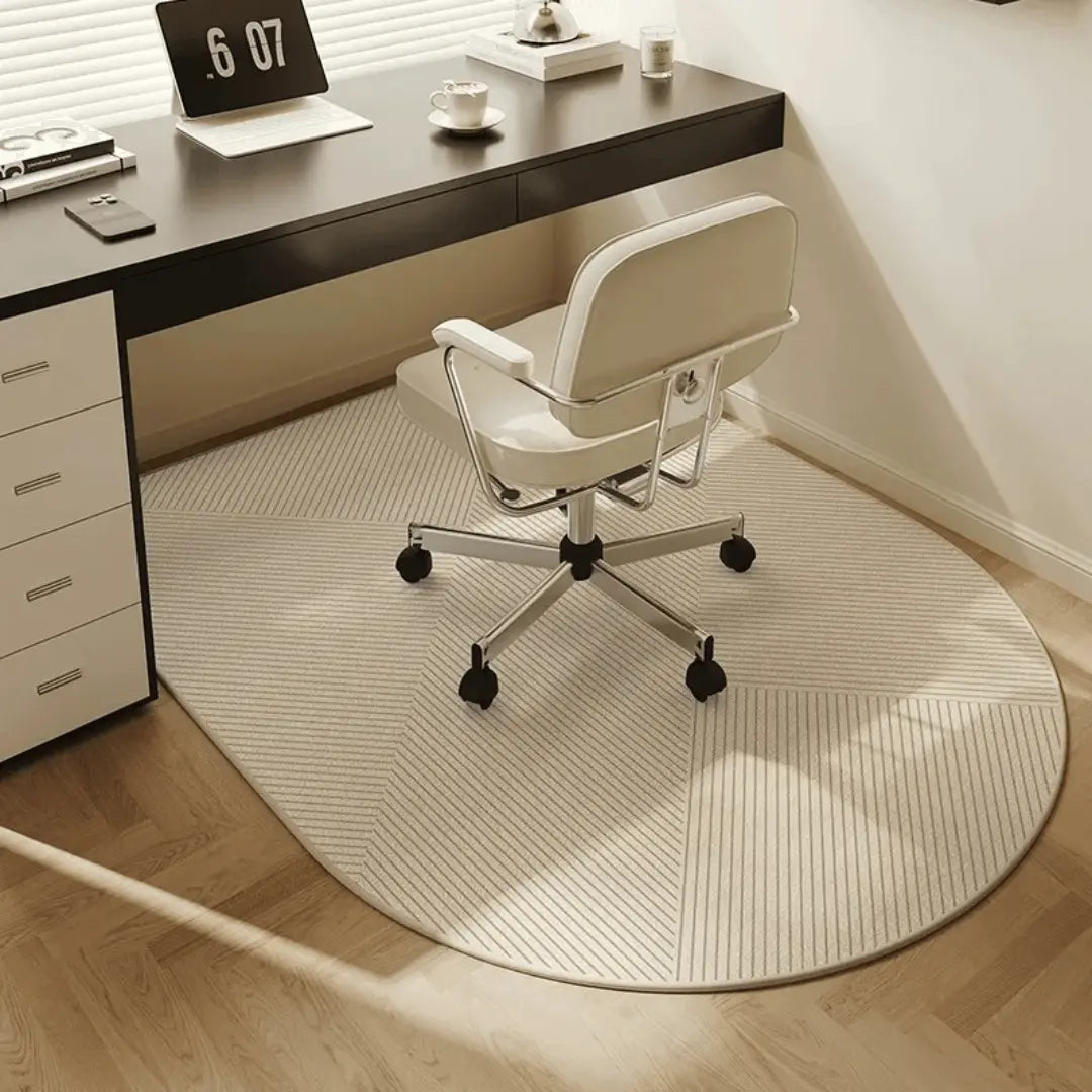 FlexGuard | Office Chair Mat for Carpet with Durable Velvet Surface | Floor Protection for Home and Office 0