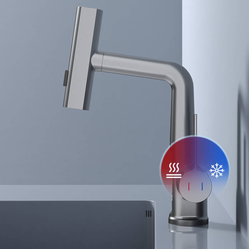 Flexible Kitchen Faucet with LED Temperature Display | 360° Swivel for Effortless Cleaning 8