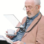 Flexible Neck Hands-Free Magnifying Glass for Easy Reading & Crafting 0