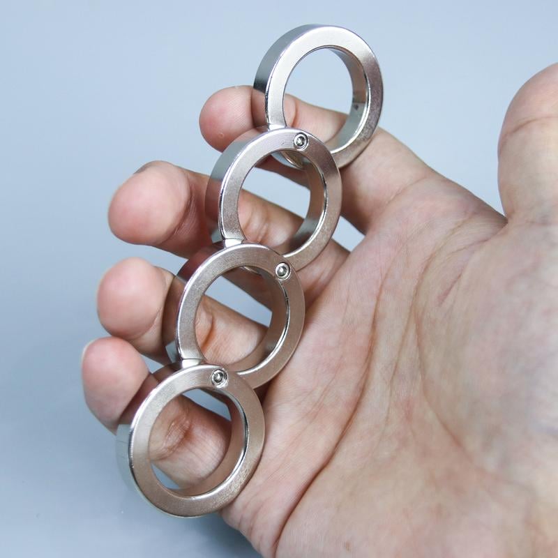 Folding Four-Finger Trigger Ring | Compact Stress Relief Tool for Focus 0