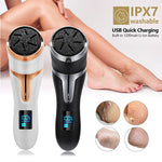 Foot Care Essentials | Electric Callus Remover with Rechargeable Battery | Ergonomic Design for Smooth Feet 5