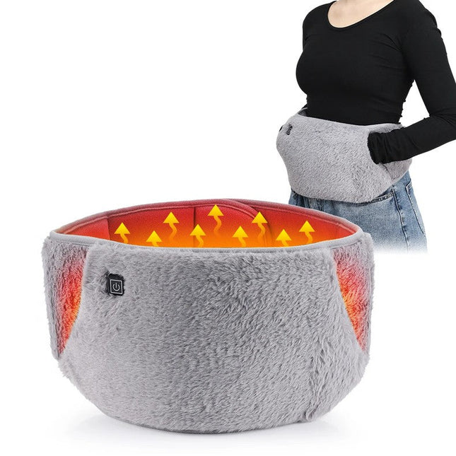 Electric Heating Belt, Electric Hand Warmer, Waist Warmer 2 in 1 with 3 Heat Levels, USB Heated Waist Belt for Winter