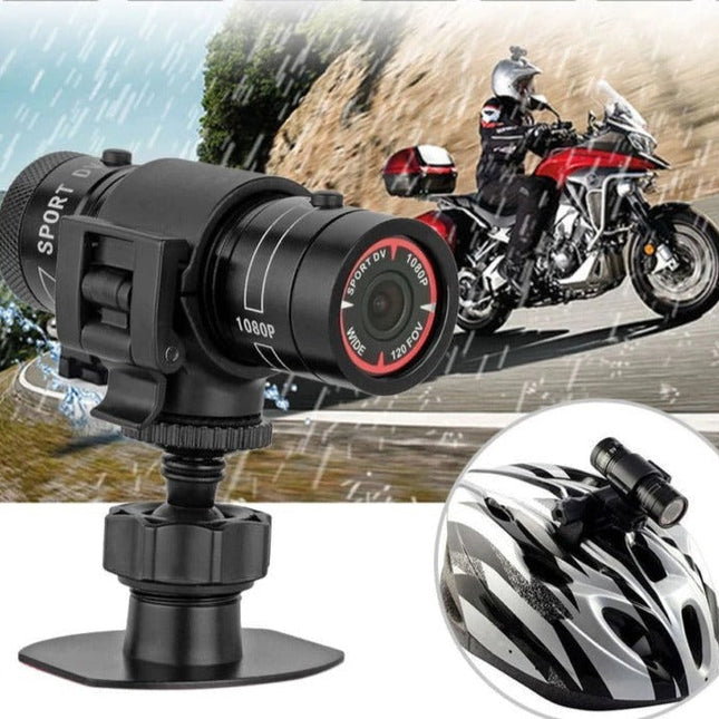 Waterproof Action Camera, Helmet Camera for Motorcycles