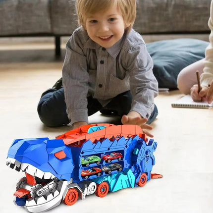 Dinosaur Toy Truck, Rotating Wheels – image 4