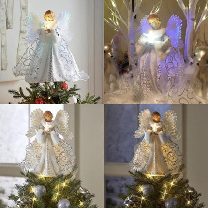 Christmas Tree Topper Angel, Heavenly Angel Christmas Decor – image 5